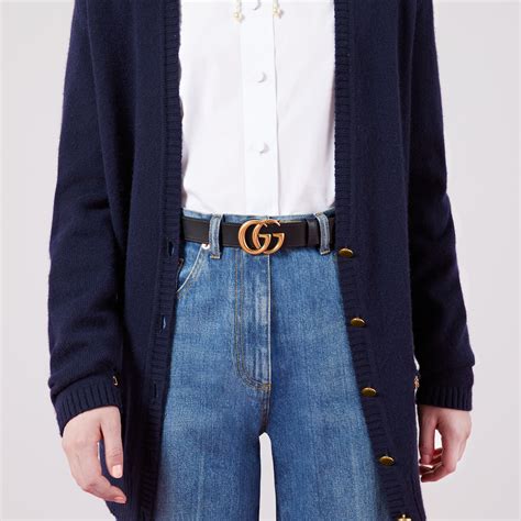 gucci belt women reversible|gucci marmont belt black women.